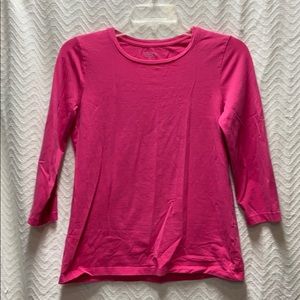 Chico’s pink size 0 top long sleeved